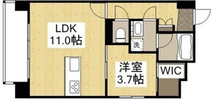 ルミエール岡山駅西口の物件間取画像